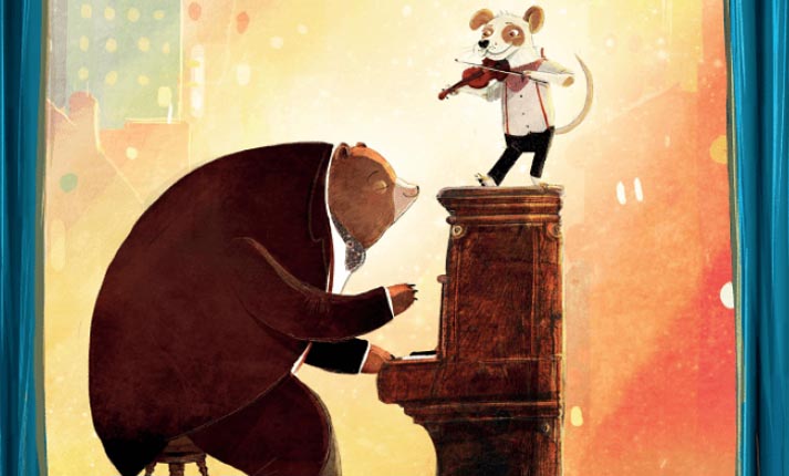 “Ο Αρκούδος, το Πιάνο, ο Σκύλος και το Βιολί”, ένα βιβλίο για τη φιλία, του Ντέιβιντ Λίτσφιλντ