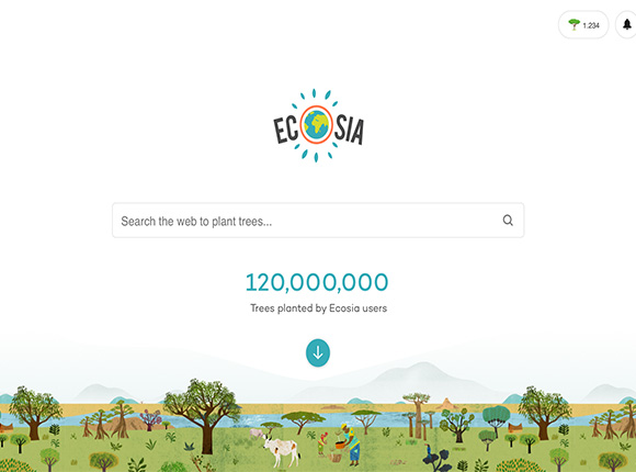 Ecosia: Μία εφαρμογή που κάνει… δεντροφύτευση