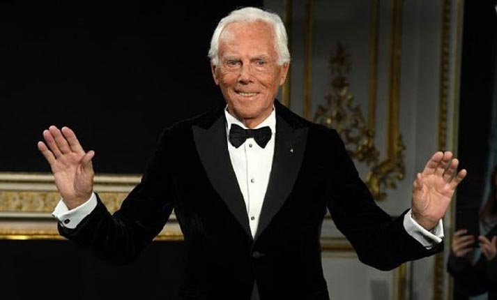 Giorgio Armani- Με τη σφραγίδα της Ανθρώπινης Ποιότητας!